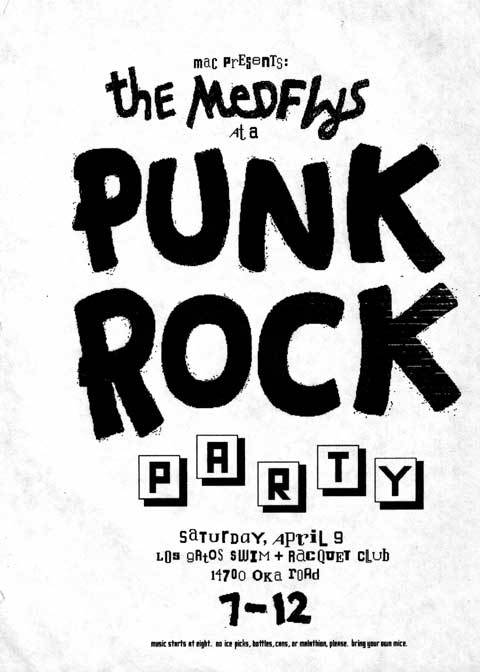 “The Mac group worked hard, but we occasionally had parties thrown by Apple for the team, sometimes with unusual themes. This poster promoted our ‘Punk Party’, which we were supposed to attend in ‘punk’ attire.”