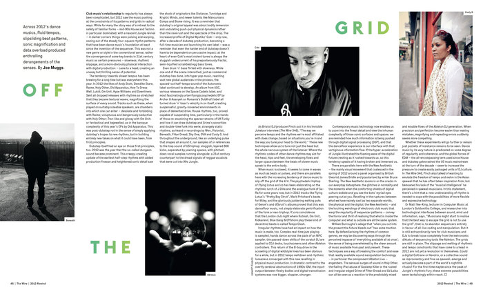 The Wire magazine, January 2013 spread