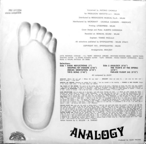 Analogy – Analogy album art 2