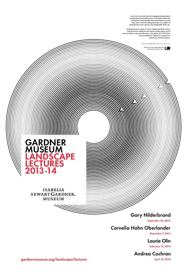 Gardner Museum Landscape Lectures 1