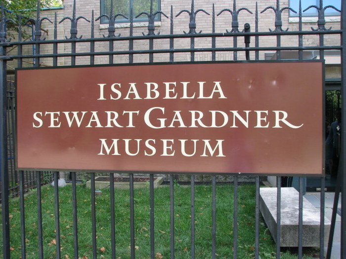 Isabella Stewart Gardner Museum Logo Fonts In Use