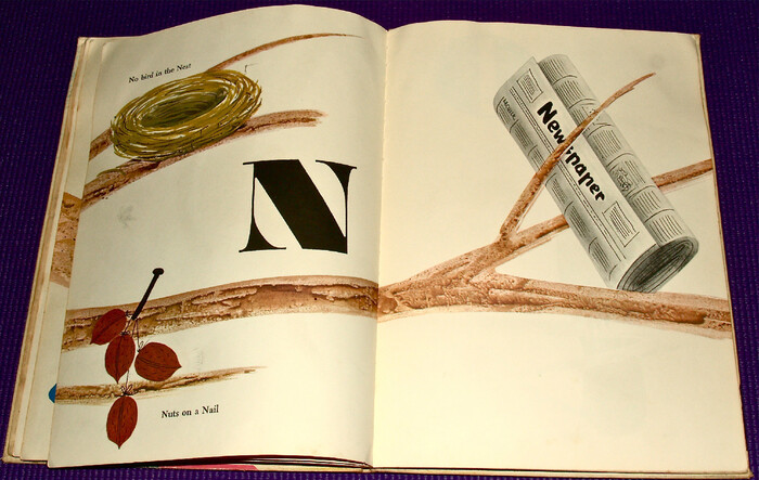 Bruno Munari’s ABC, first edition and Chronicle Books edition 9