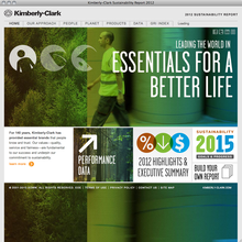 Kimberly-Clark Sustainability Report 2012