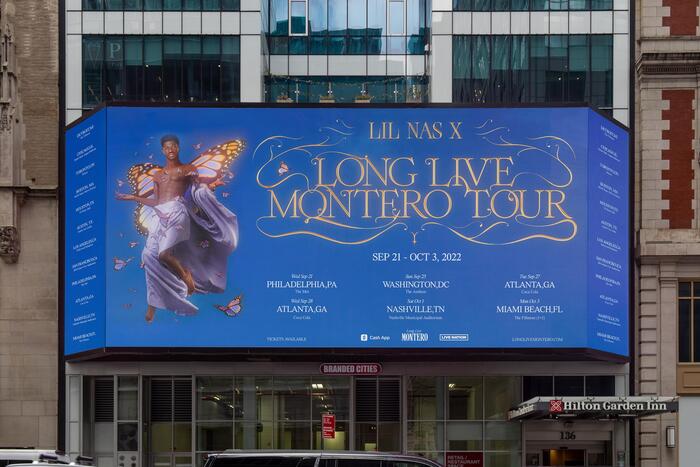 Lil Nas X – Long Live Montero tour artwork 9