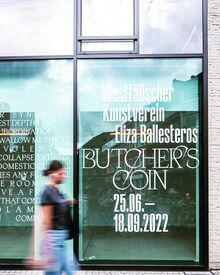 <cite>Butcher’s Coin</cite> exhibition by Eliza Ballesteros