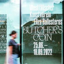<cite>Butcher’s Coin</cite> exhibition by Eliza Ballesteros