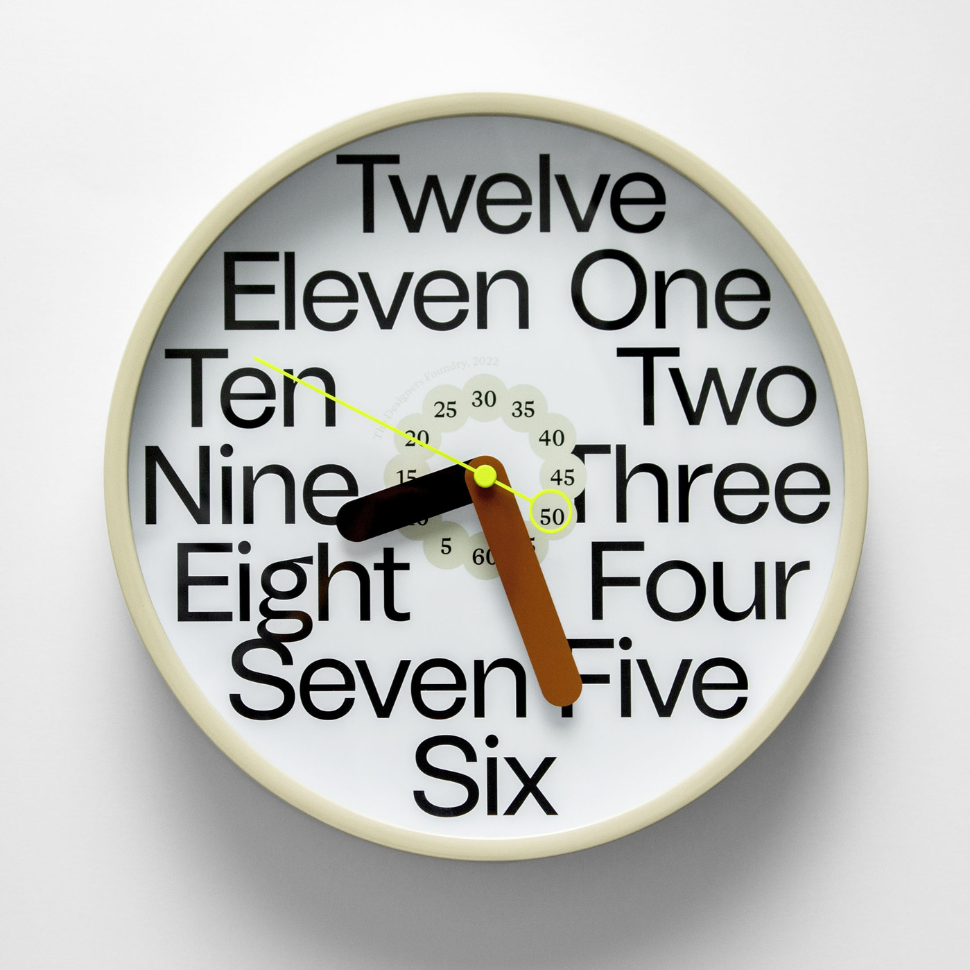 TDF 10th anniversary clock