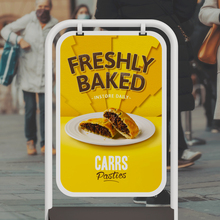 Carrs Pasties brand refresh