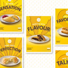 Carrs Pasties brand refresh