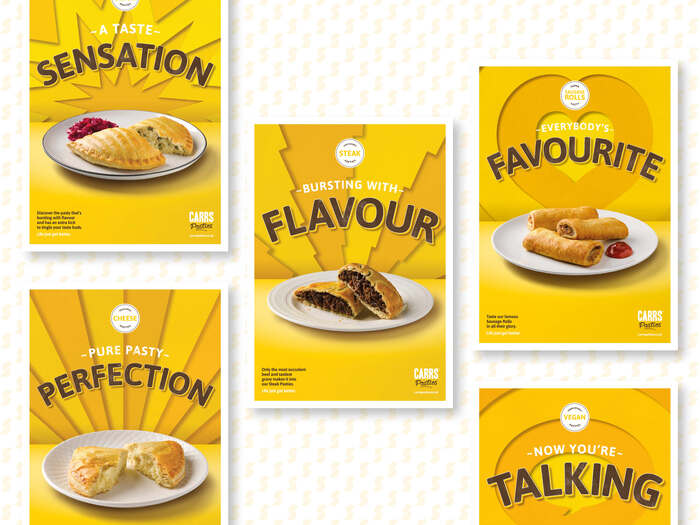 Carrs Pasties brand refresh 4