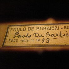 Paolo De Barbieri labels