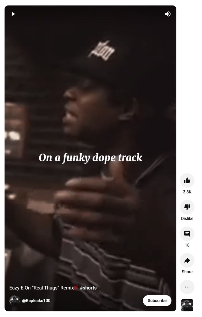 Rapleaks100 shorts 1