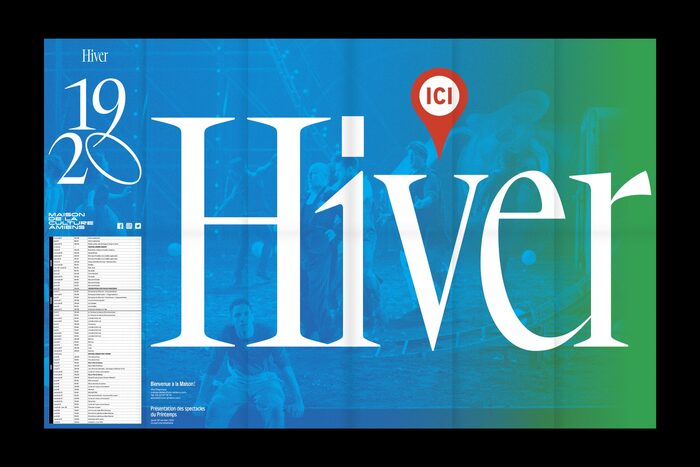 “Hiver” (“winter”) uses shapes that are different from the final release, like the rectangular dot in i or the wedge-shaped flag in r.