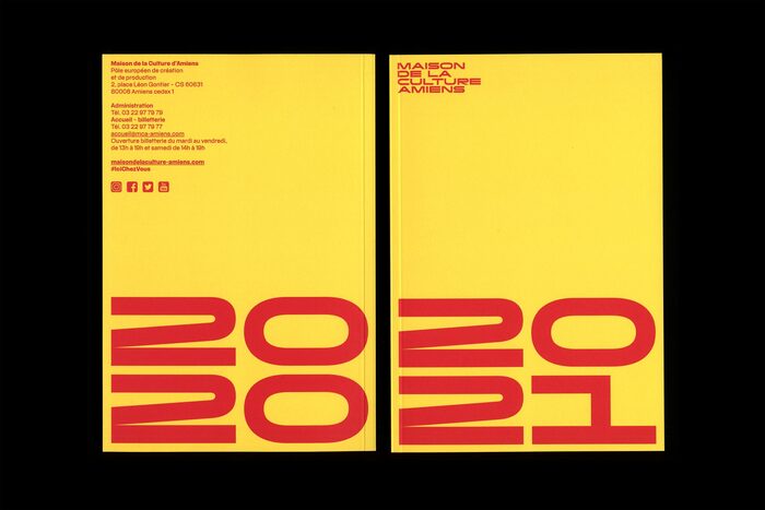 Program booklet for September–December 2020, front and back cover