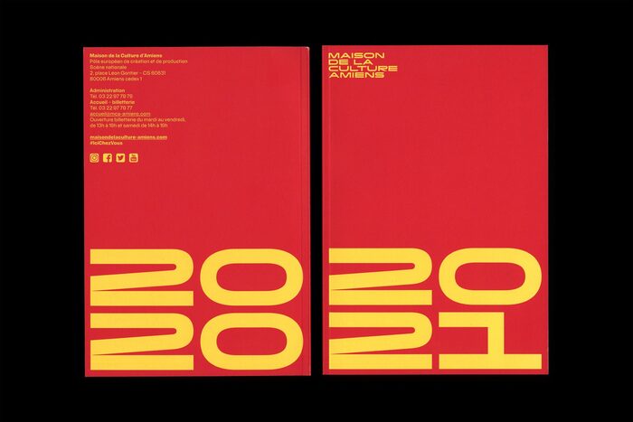 Program booklet for January–June 2021, front and back cover