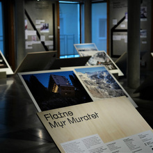<cite>Flaine, photographs by Myr Muratet</cite> exhibition
