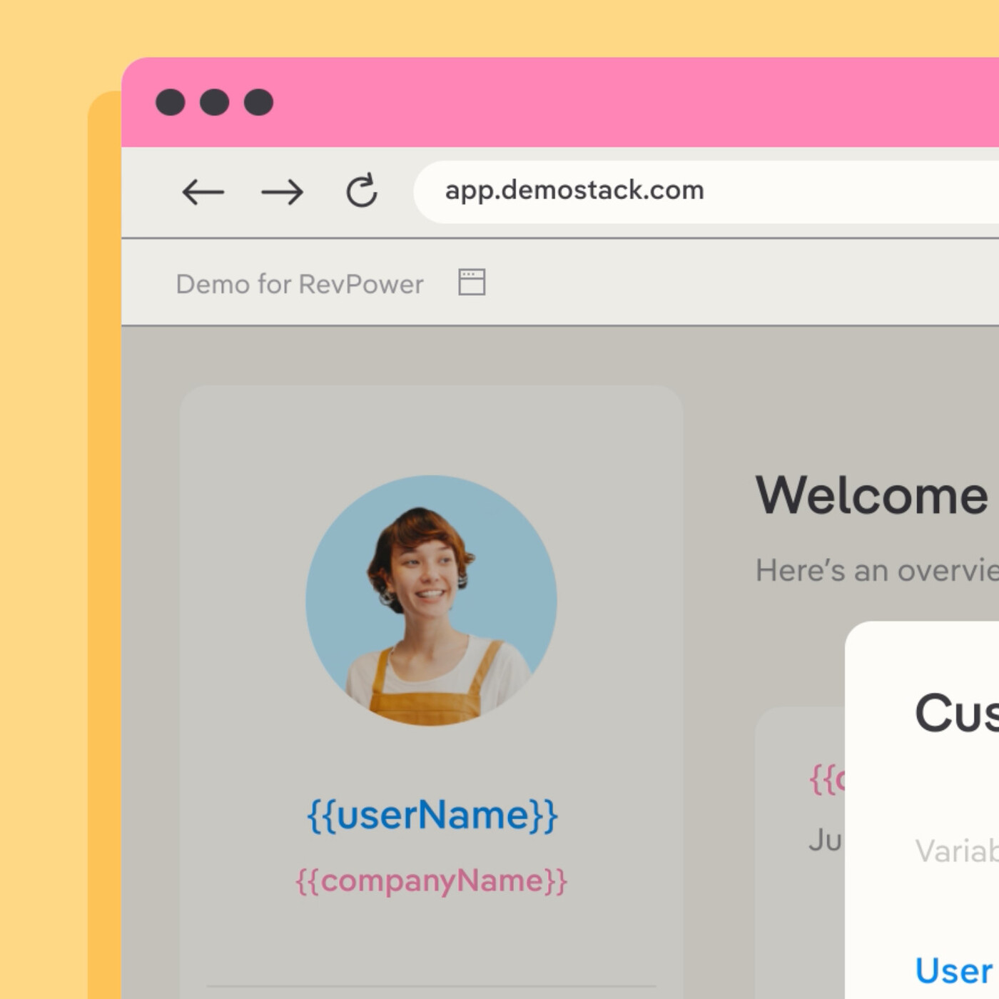 Demostack brand identity