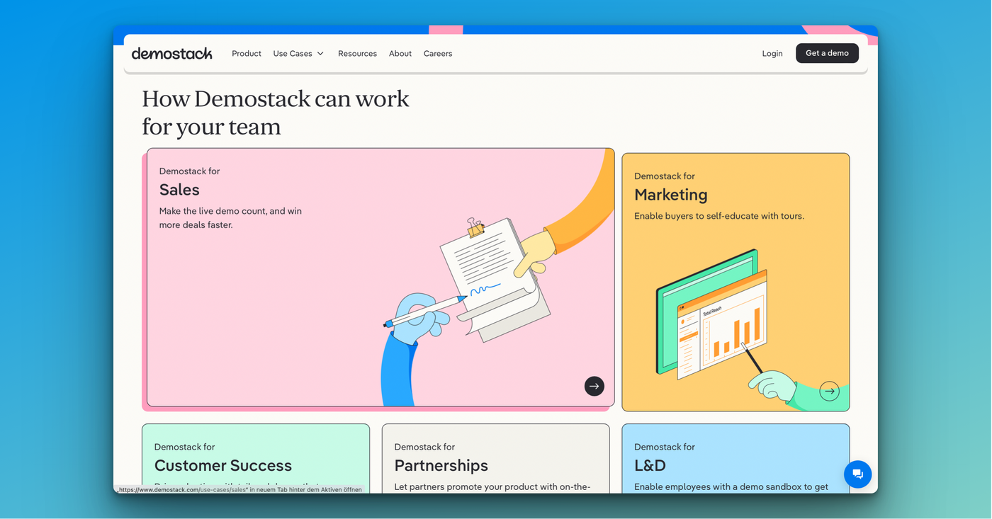 Demostack brand identity