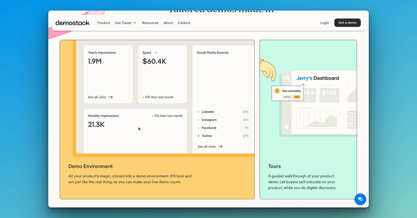 Demostack brand identity