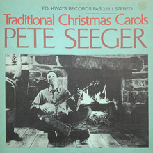 <span><span>Pete Seeger – </span><cite>Traditional Christmas Carols</cite></span> album art