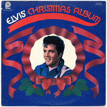 <cite>Elvis’ Christmas Album</cite> (1975 reissue) album art