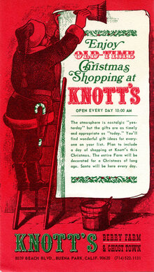 Enjoy Old-Time Christmas Shopping at Knott’s