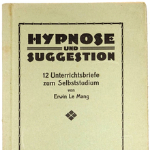 <cite>Hypnose und Suggestion</cite> by <span>Erwin Le Mang</span>