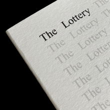 “The Lottery” by Shirley Jackson, Elisava student project