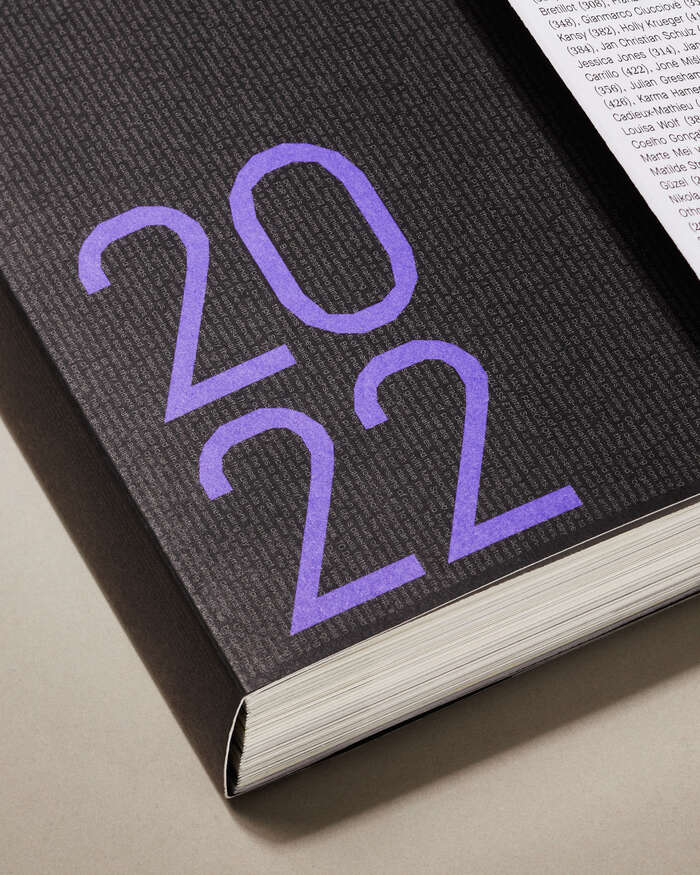 Cover detail with project descriptions