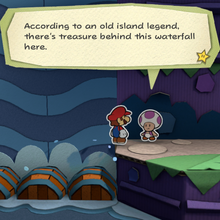 <cite>Paper Mario </cite>series dialogue and interfaces<cite> </cite>