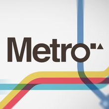 <cite>Mini Metro</cite> logo and interfaces