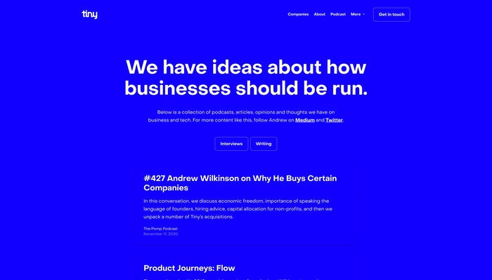 Tiny website 4