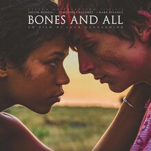 <cite>Bones and All</cite> movie poster and credits