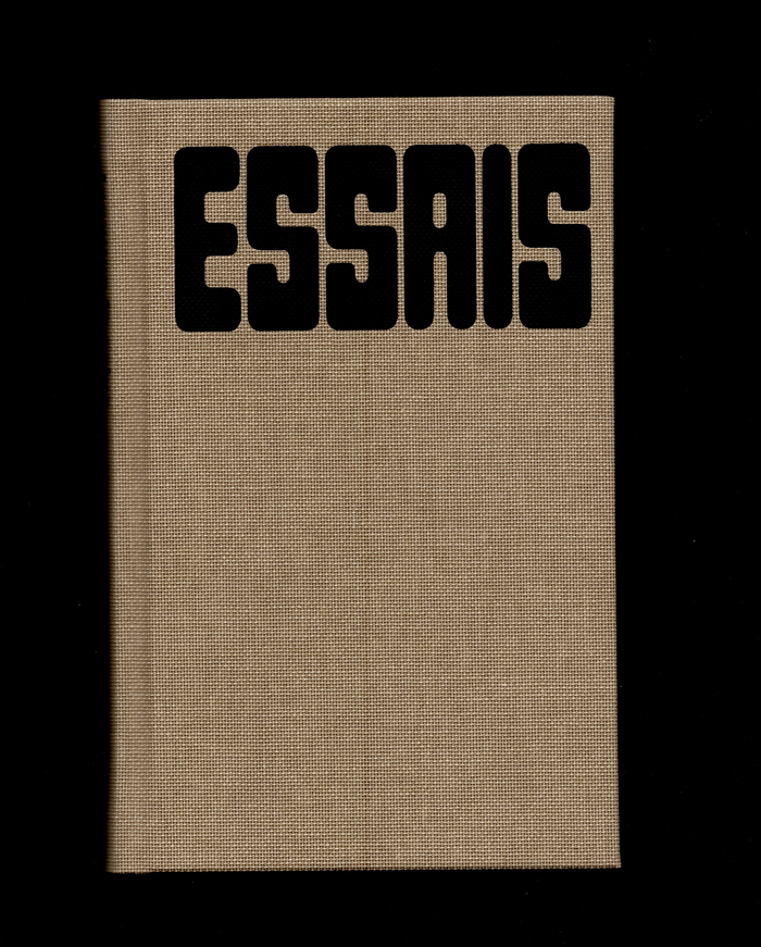 Essais, 2020–1996 by Jacques Ferrier 1