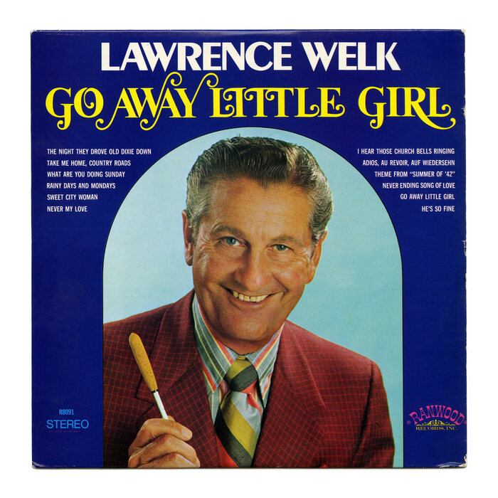 Lawrence Welk – Go Away Little Girl album art 1