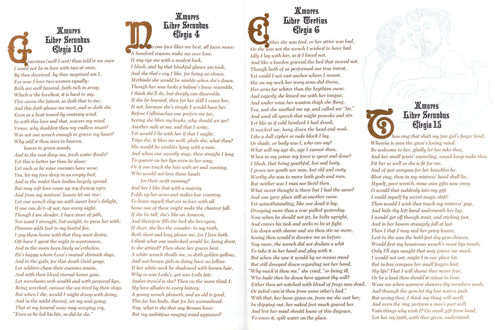 &ldquo;Ovid: Love Poems&rdquo; in Eros, no. 2 2