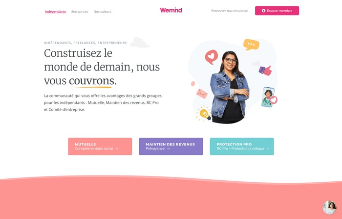 Wemind website 5