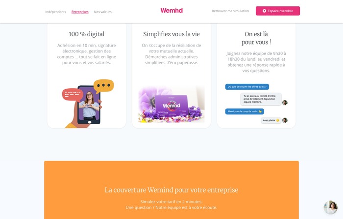 Wemind website 7