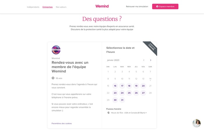 Wemind website 8