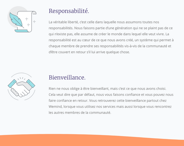 Wemind website 2
