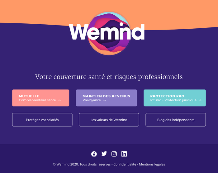 Wemind website 4