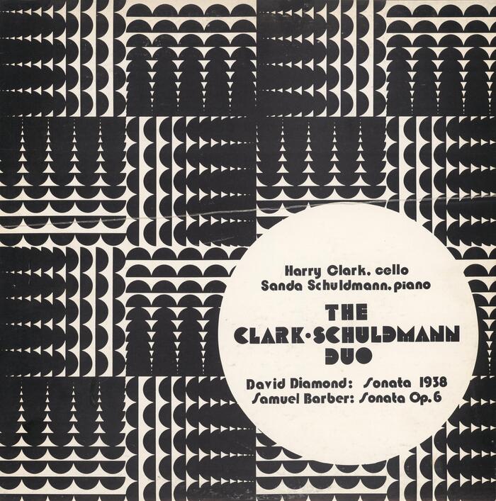 The Clark-Schuldmann Duo – David Diamond: Sonata 1938/Barber: Sonata Op.6 1