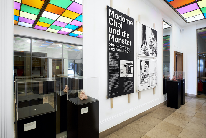 Comicbuchpreis 2022 exhibition at Literaturhaus 6