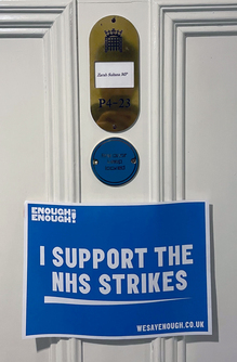 Enough is Enough strike posters