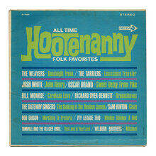 Various Artists – <cite>All Time Hootenanny Folk Favorites</cite> album art
