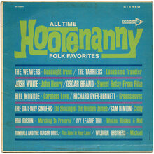 Various Artists – <cite>All Time Hootenanny Folk Favorites</cite> album art