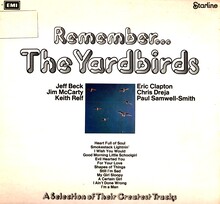 The Yardbirds – <cite>Remember… The Yardbirds</cite> album art