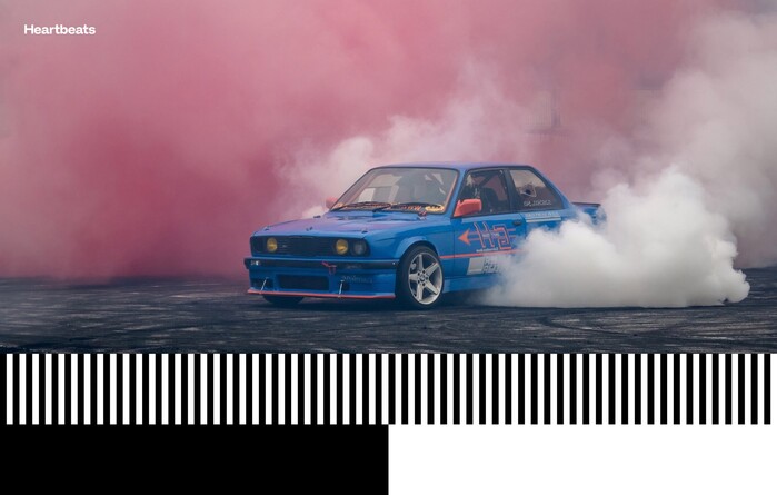 Heartbeats brand identity and website 1
