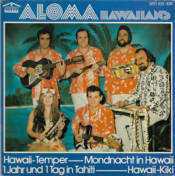 Aloma Hawaiians – “Hawaii-Temper” single cover 2