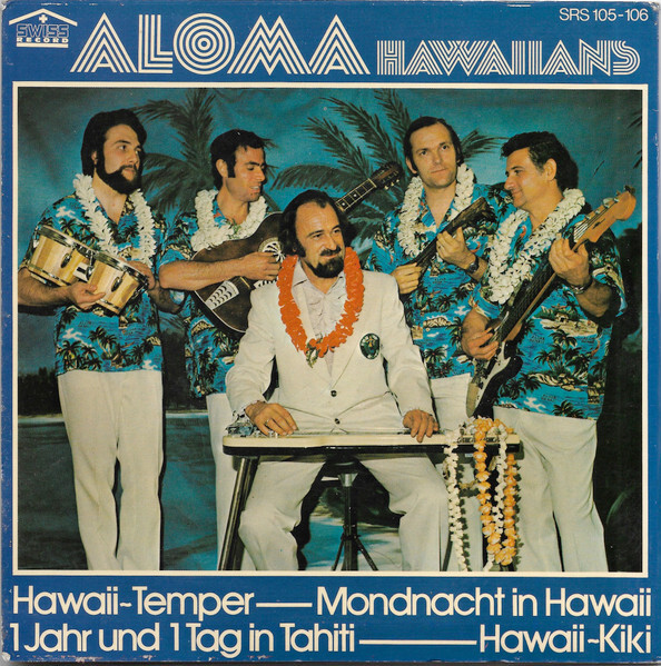 Aloma Hawaiians &ndash; &ldquo;Hawaii-Temper&rdquo; single cover 3